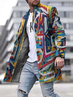 Stilvolle bunte Herrenjacke für jeden Tag - Herbert in Regenboog
