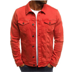 Stilvolle Herrenjacke | Herbst in Rot