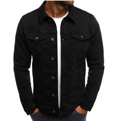 Stilvolle Herrenjacke | Herbst in Schwarz
