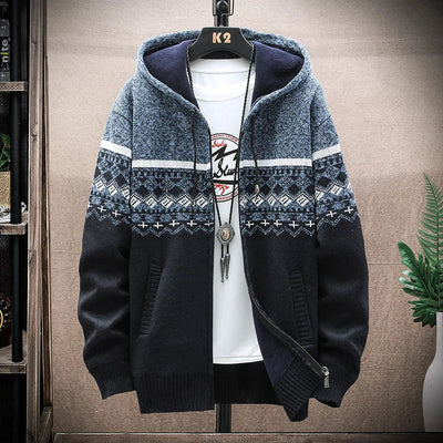 Trendige karierte Winterjacke - Drevon