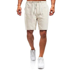 Modische Leinenshorts für den Sommer - Ignatius in Beige