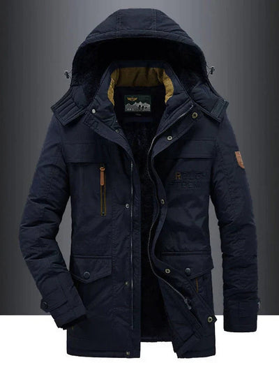 Stylische Winterjacke mit Kapuze für Herren - Clemens
