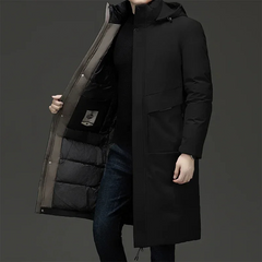 Stilvoller Thermo-Winterparka - Raul in Schwarz