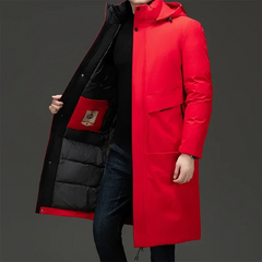 Stilvoller Thermo-Winterparka - Raul in Rot