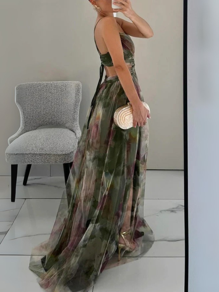 Stilvolles langes Abendkleid für Damen | Maxi