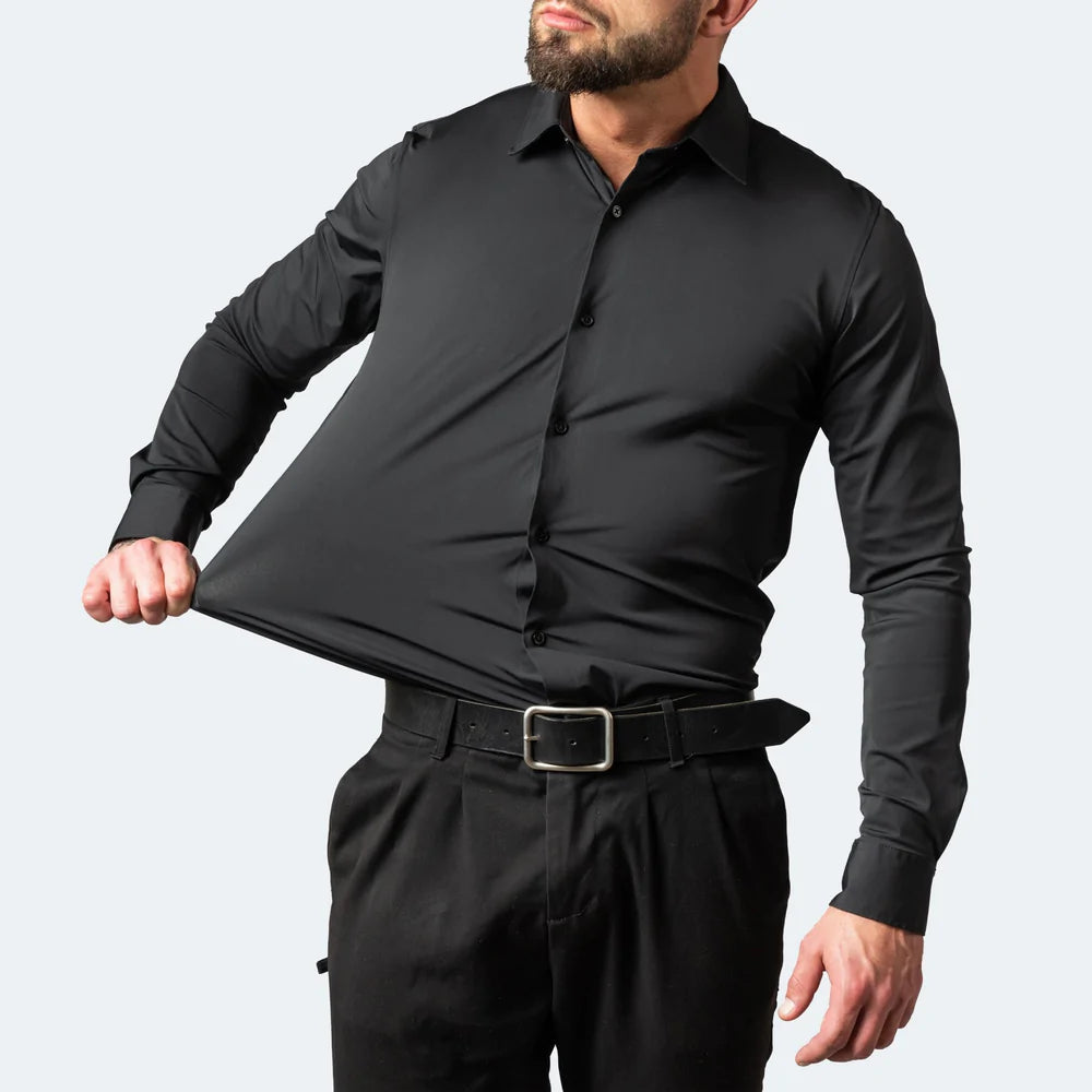 Regor - Faltenfreies Stretchhemd