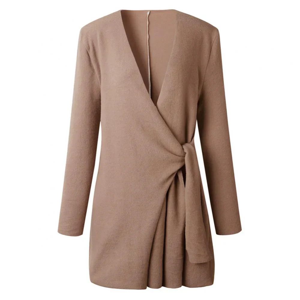 Strickstrickjacke mit Gürtel für Frauen - Anni
