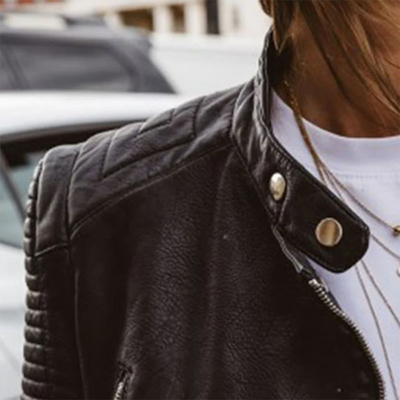 Stylische Bikerjacke für Damen | Leichte
