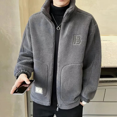 Stylische Fleece-Winterjacke für Männer - Orwin