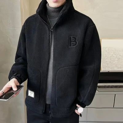 Stylische Fleece-Winterjacke für Männer - Orwin