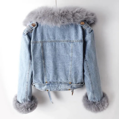 Stylische Jeansjacke für Damen | Winter