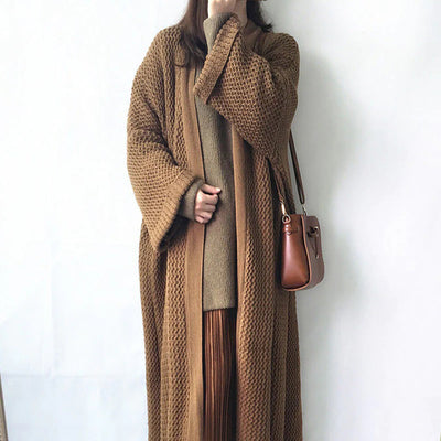 Stylische Strickjacke in Übergröße - Erna