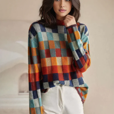 Stylischer Damenpullover | Rollkragen