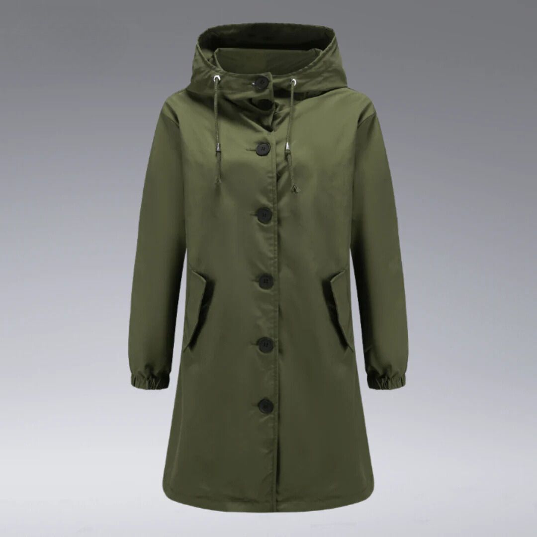 Stylischer Windbreaker Trenchcoat für Frauen - Katrin