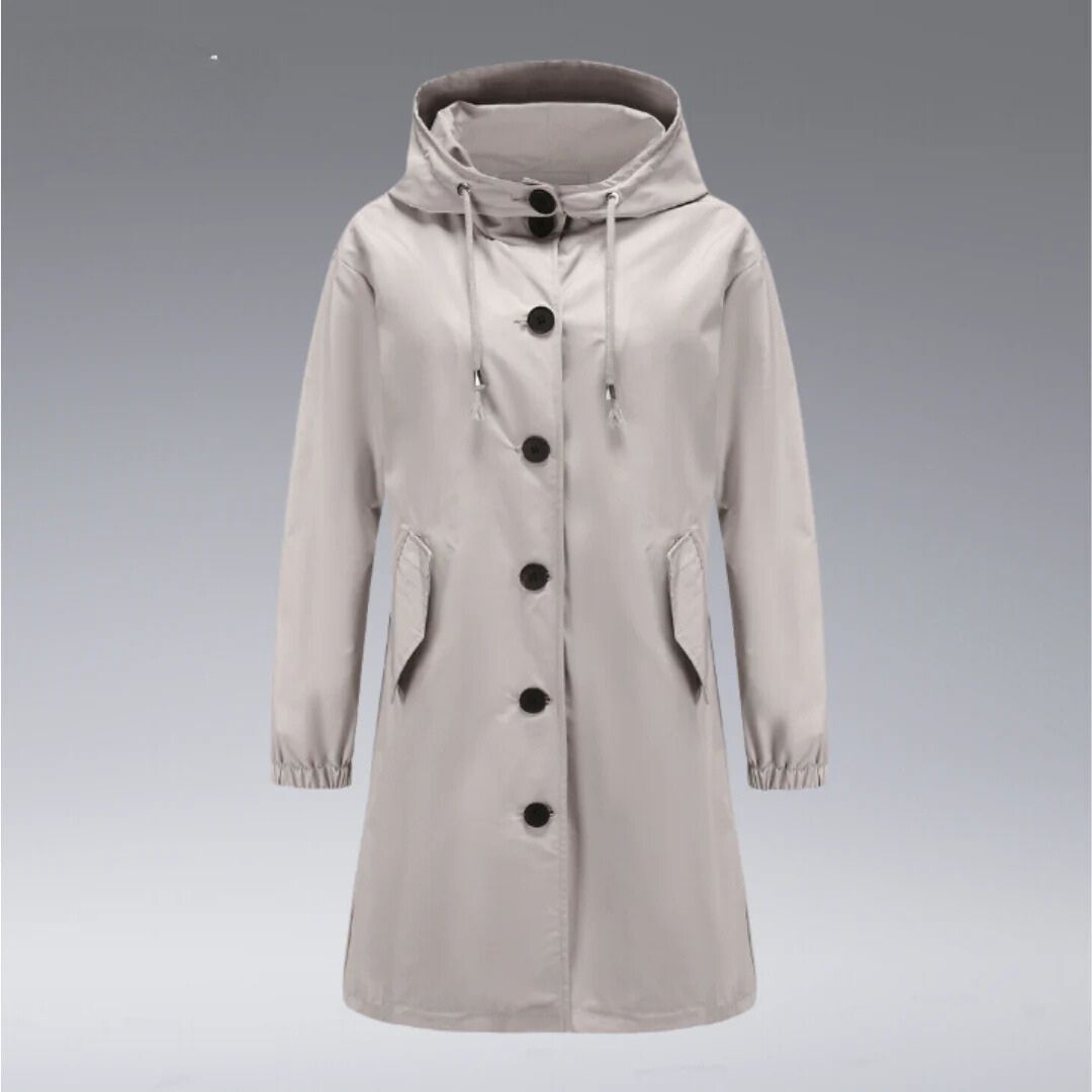 Stylischer Windbreaker Trenchcoat für Frauen - Katrin