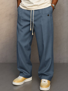 Tobias | Herren Relaxed-Fit Freizeithose in Blau