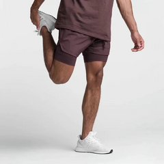 Trainings-Sommer-Shorts für Herren | Sport in Rot