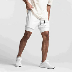 Trainings-Sommer-Shorts für Herren | Sport in Weiß