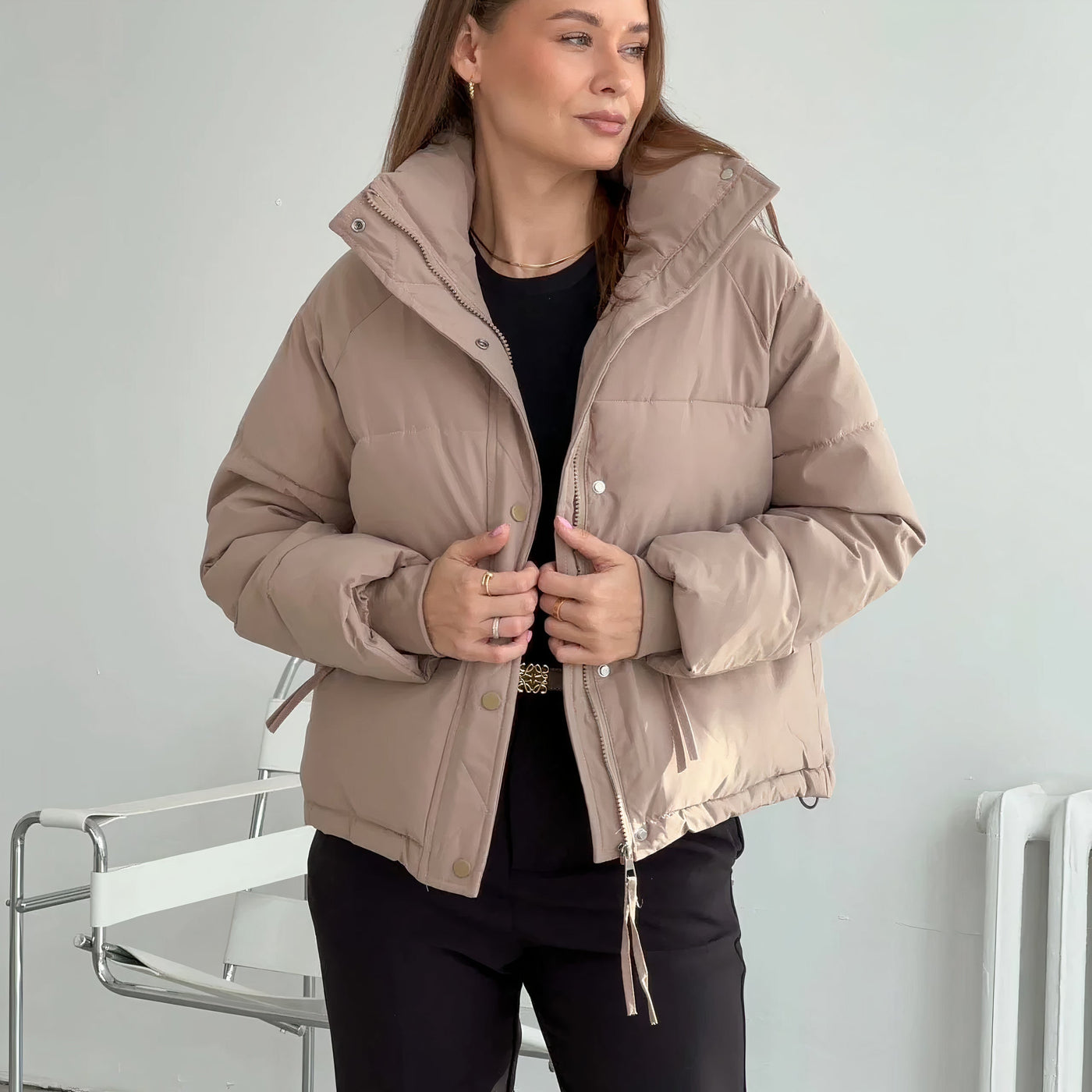 Trendige Damen-Pufferjacke - Agathe
