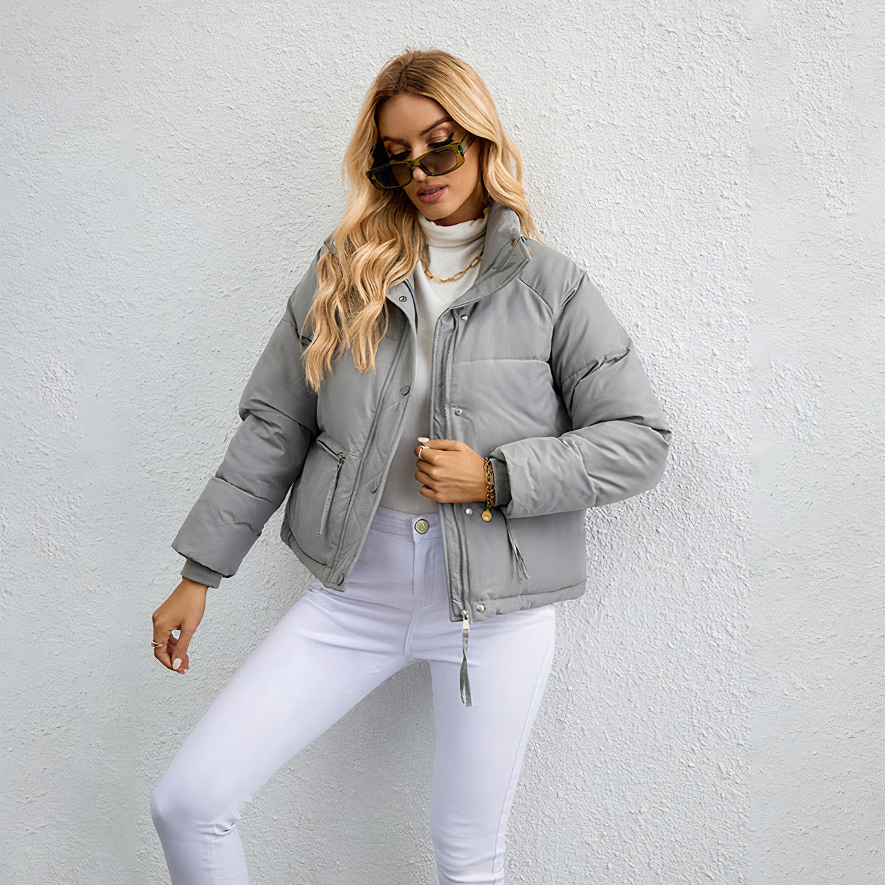 Trendige Damen-Pufferjacke - Agathe