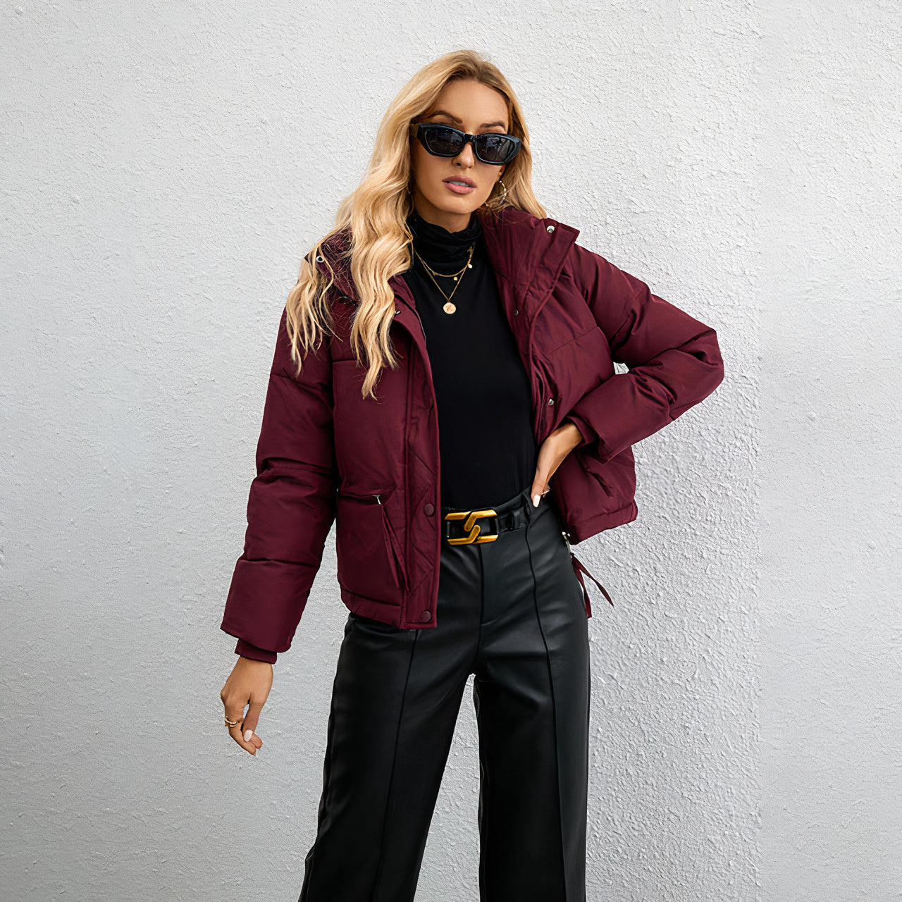 Trendige Damen-Pufferjacke - Agathe