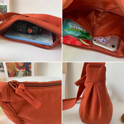 Trendige Halbmond-Crossbody-Tasche für Damen | Moderner