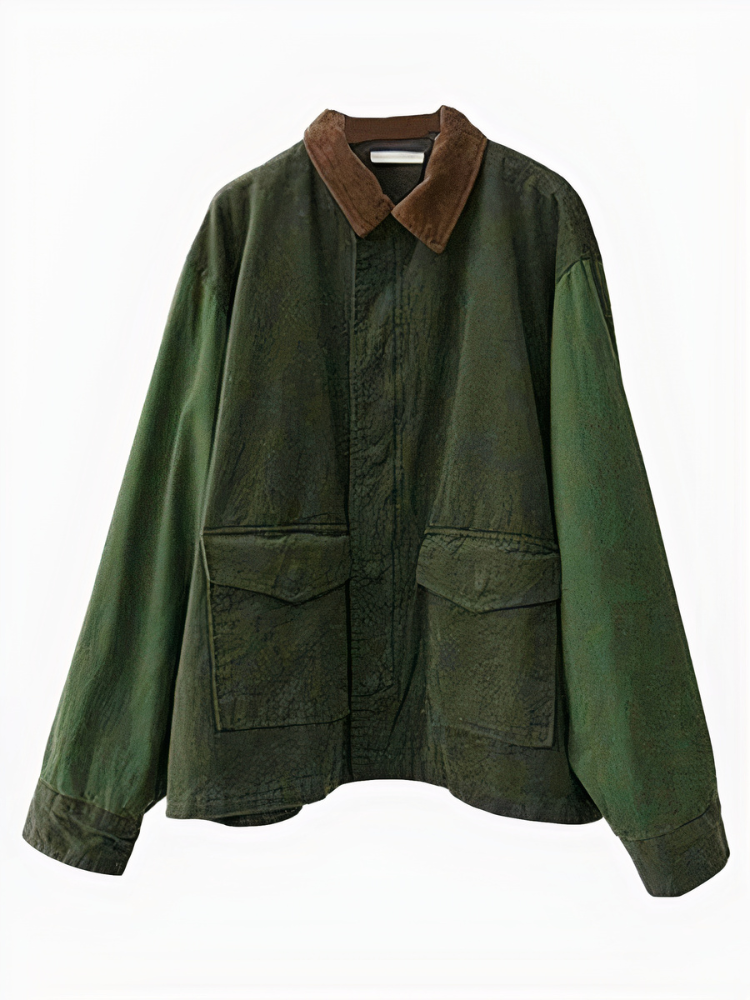 Trendige Vintage-Jacke für Damen | übergangs