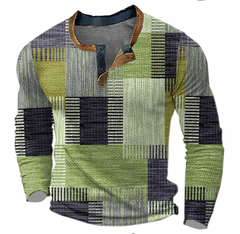 Lässiger Colorblock-Pullover - Christian in Grün