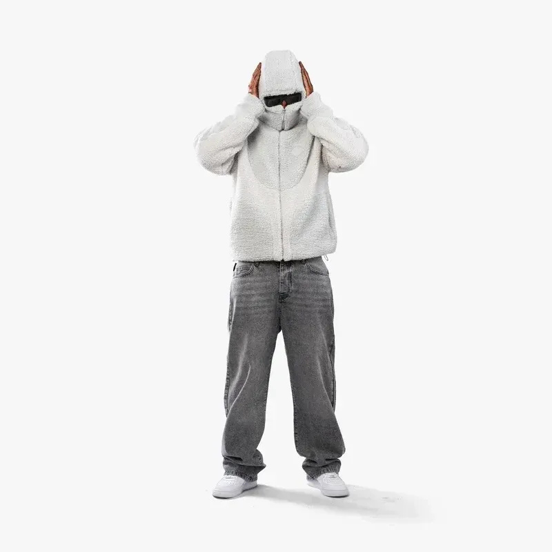 Trendiger moderner Herren-Kapuzenpullover | Warme