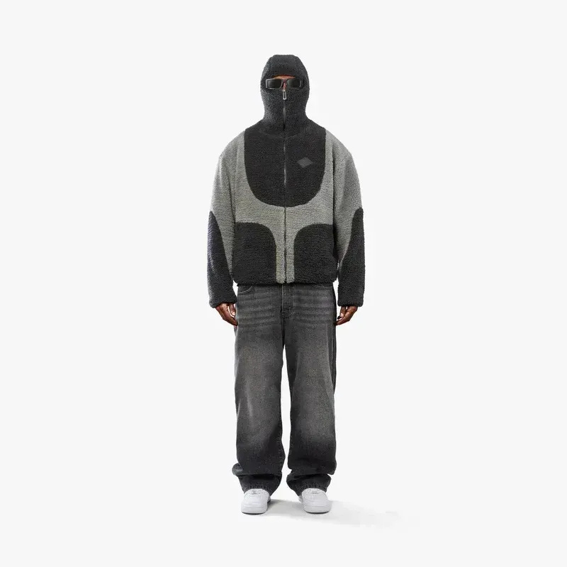 Trendiger moderner Herren-Kapuzenpullover | Warme