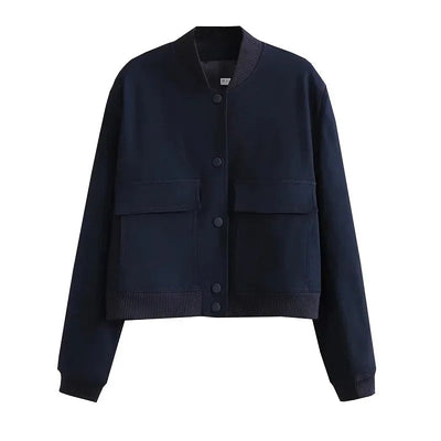 Trendy Warme Baseball Jacke - Hannelore