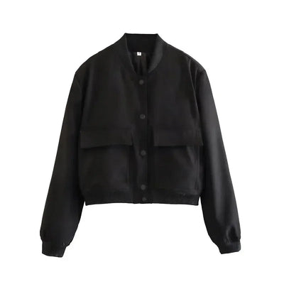 Trendy Warme Baseball Jacke - Hannelore