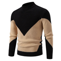 Liam® | Premium Pullover für Herren in Schwarzer Diamant