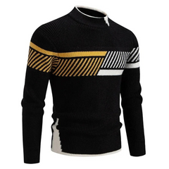 Liam® | Premium Pullover für Herren in Schwarz