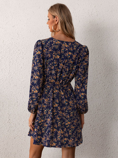 Lieselotte - Geblümte Mini-Kleid
