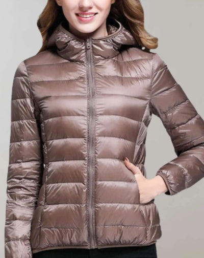 Ultraleichte, gesteppte Daunenjacke für Frauen - Aloysia