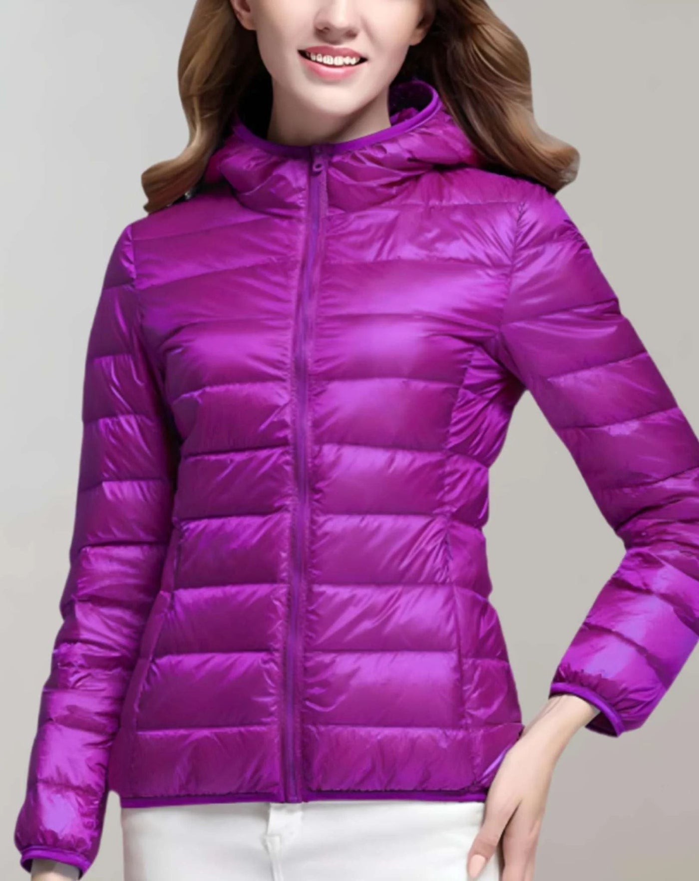 Ultraleichte, gesteppte Daunenjacke für Frauen - Aloysia
