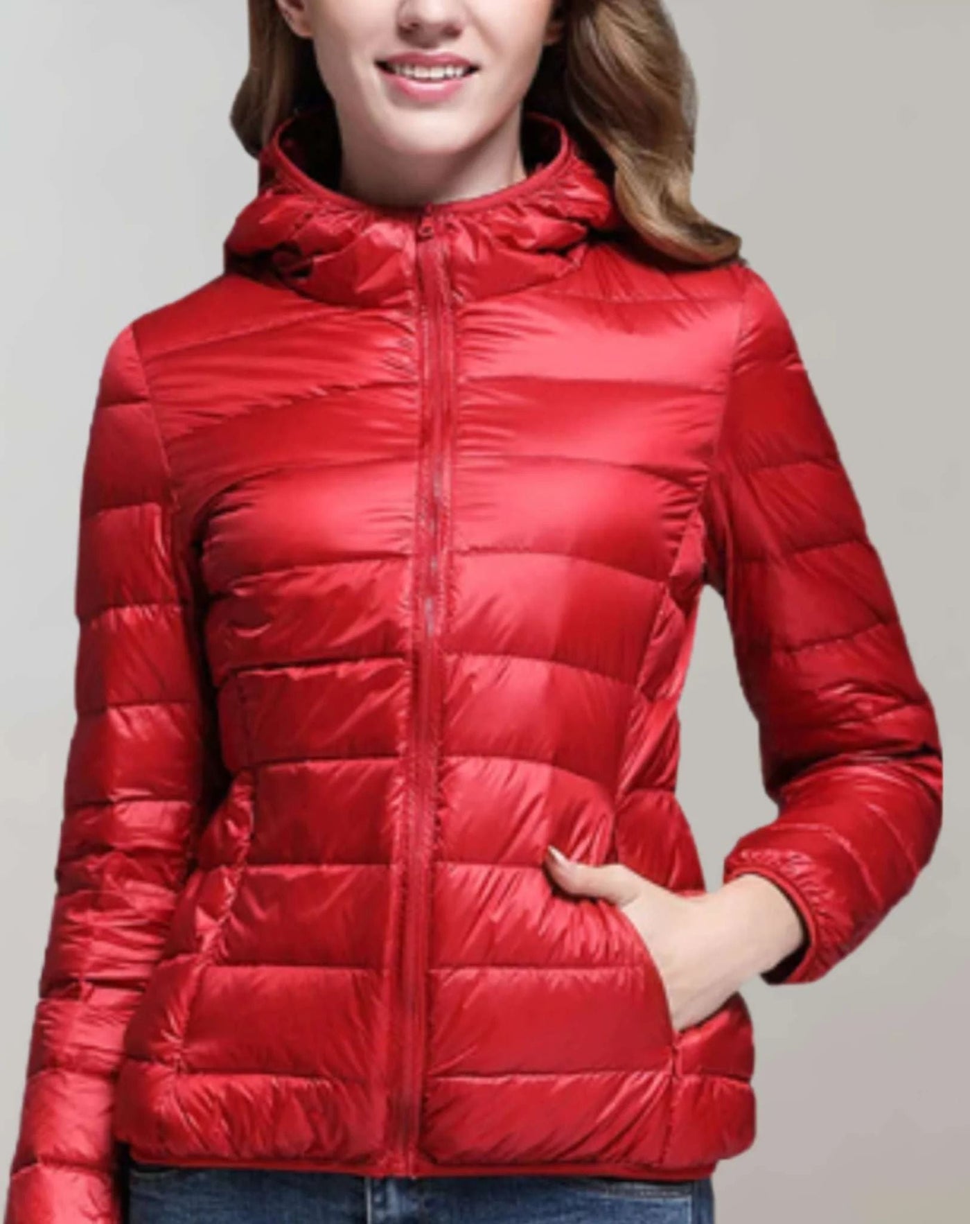 Ultraleichte, gesteppte Daunenjacke für Frauen - Aloysia