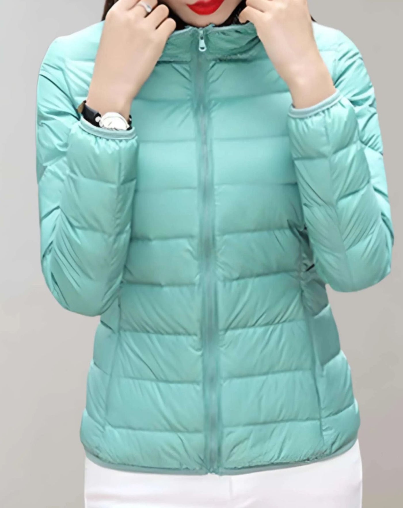 Ultraleichte, gesteppte Daunenjacke für Frauen - Aloysia