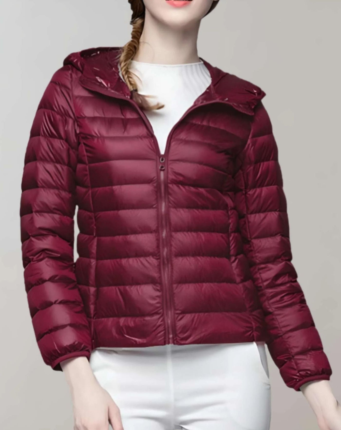 Ultraleichte, gesteppte Daunenjacke für Frauen - Aloysia