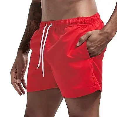 Schnell trocknende Herren-Badehose mit Taschen