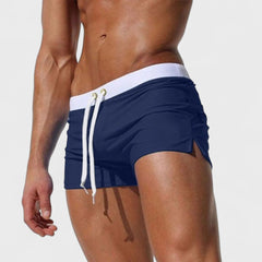 Nariko | Handgefertigte Badehose in Blau