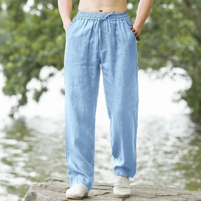 Breezy Leinen Strandhose für Männer