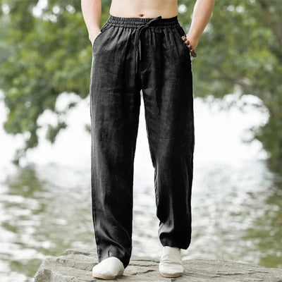 Breezy Leinen Strandhose für Männer