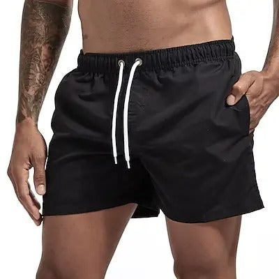 Schnell trocknende Herren-Badehose mit Taschen
