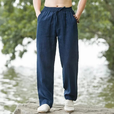 Breezy Leinen Strandhose für Männer