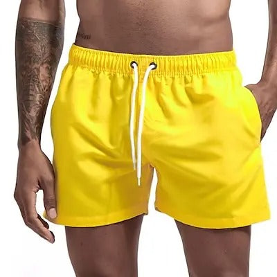 Schnell trocknende Herren-Badehose mit Taschen