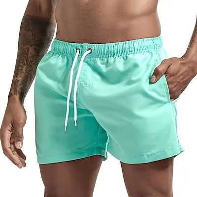 Schnell trocknende Herren-Badehose mit Taschen
