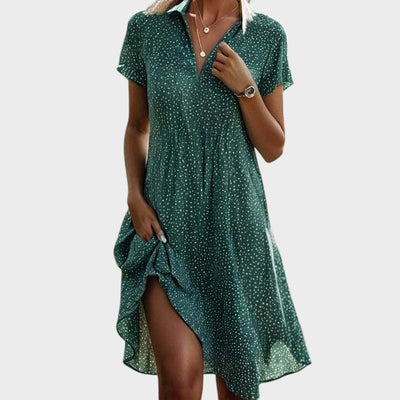 Anna™ | Midikleid mit Punkten
