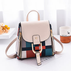 YANA RUCKSACK - STILVOLLER RUCKSACK AUS ECHTEM LEDER in Weiss